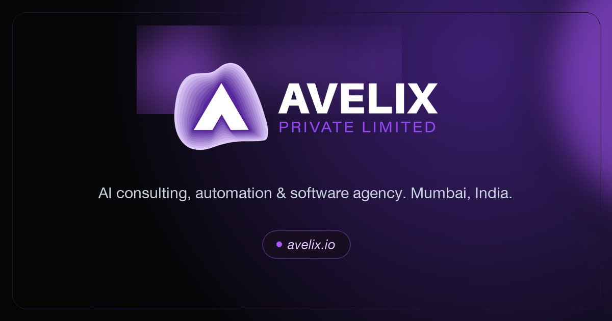 Avelix Social Preview Card